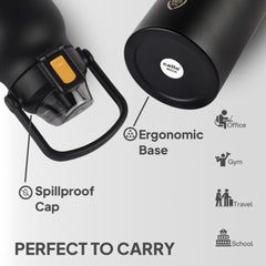 Duro Accord Thermosteel Flask, 1500 ml Black / 1500ml