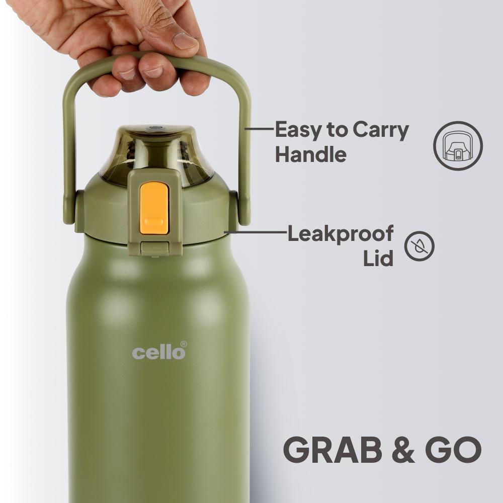 Duro Accord Thermosteel Flask, 1500 ml Olive Green / 1500ml