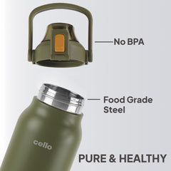 Duro Accord Thermosteel Flask, 1500 ml Olive Green / 1500ml