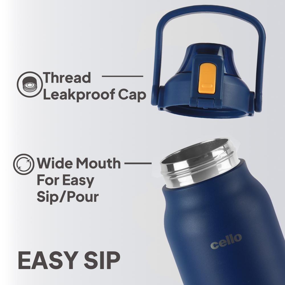 Duro Accord Thermosteel Flask, 1500 ml Dark Blue / 1500ml