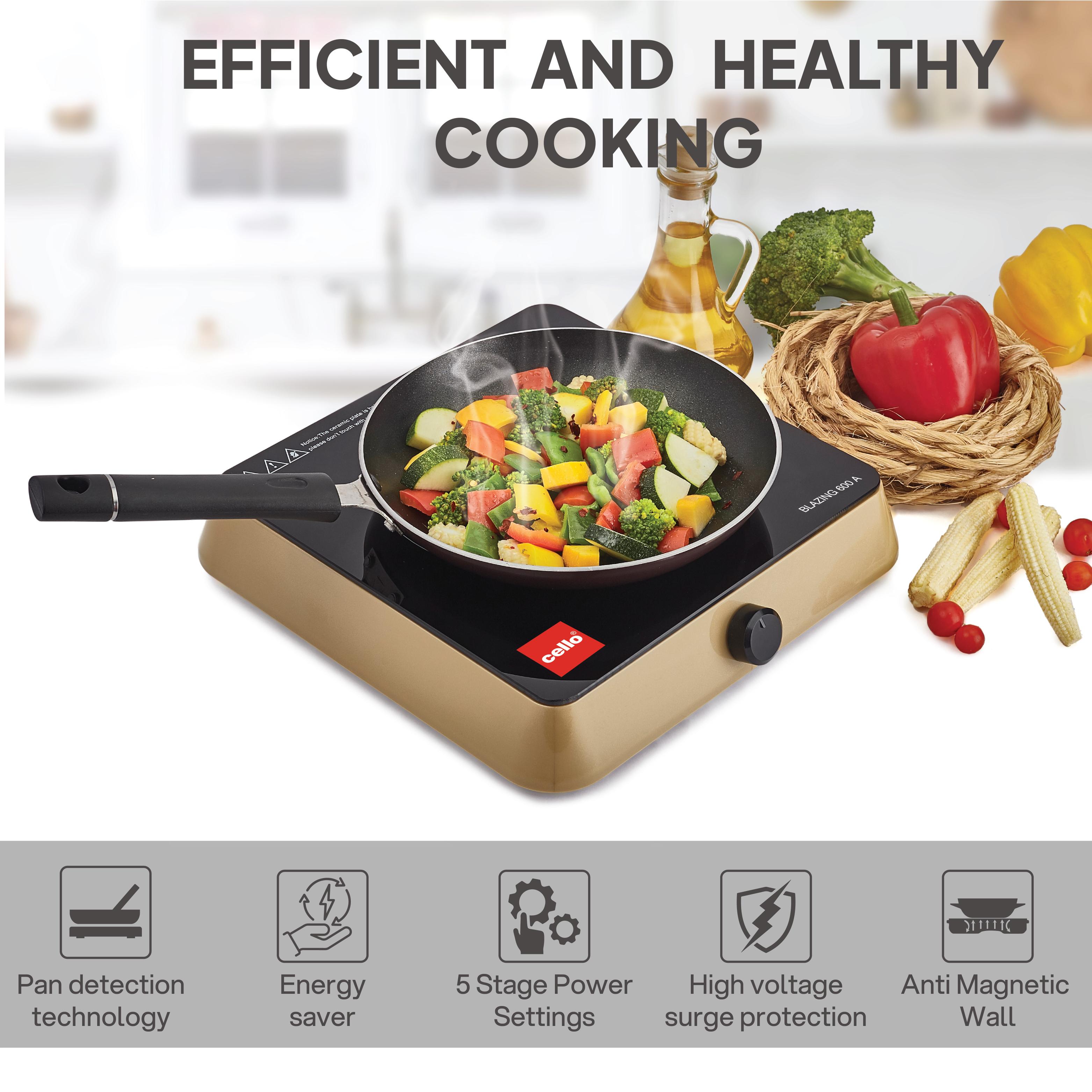 Blazing 600 +Induction Golden