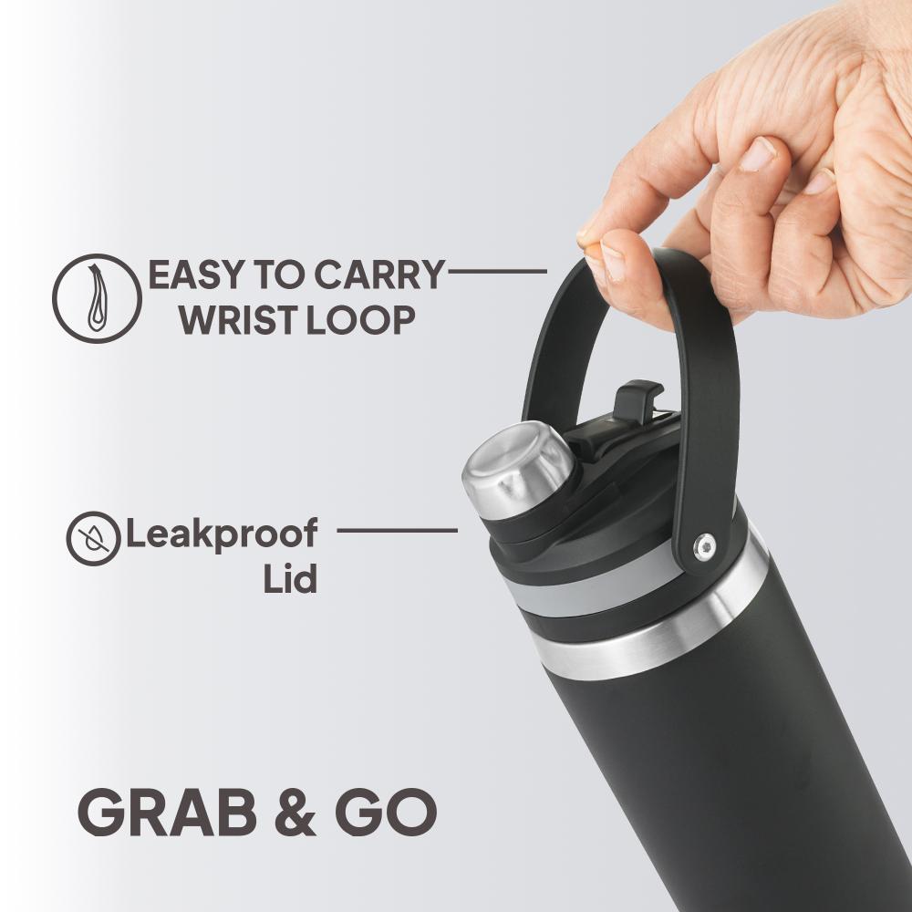 Duro Amigo 850 Thermosteel Flask, 735ml Black / 735ml