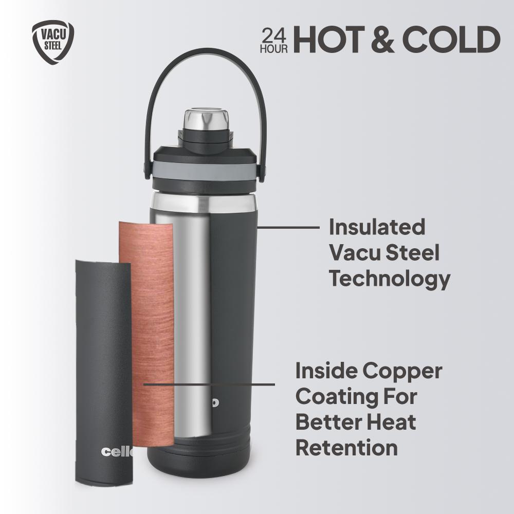 Duro Amigo 850 Thermosteel Flask, 735ml Black / 735ml