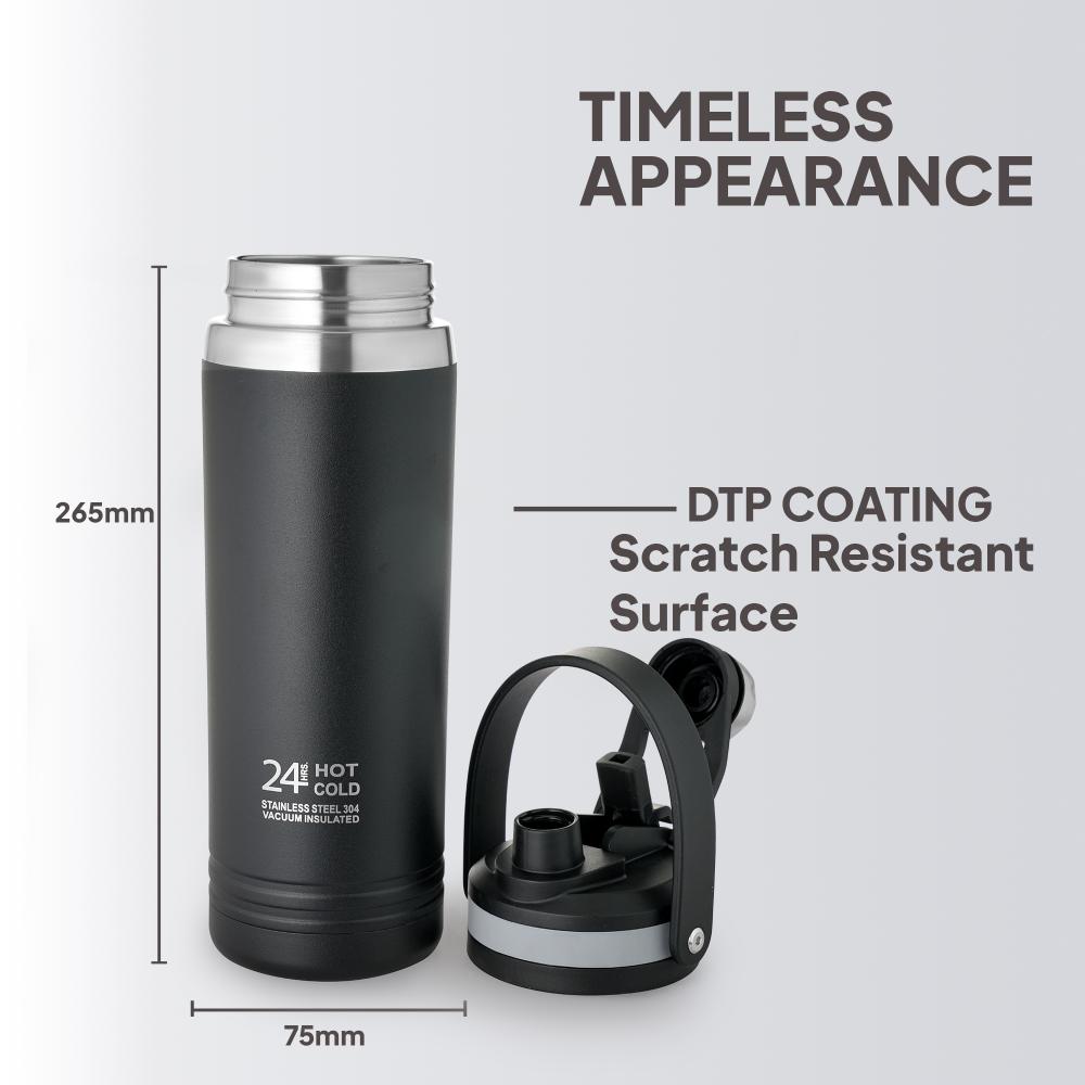 Duro Amigo 850 Thermosteel Flask, 735ml Black / 735ml