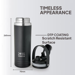 Duro Amigo 850 Thermosteel Flask, 735ml Black / 735ml