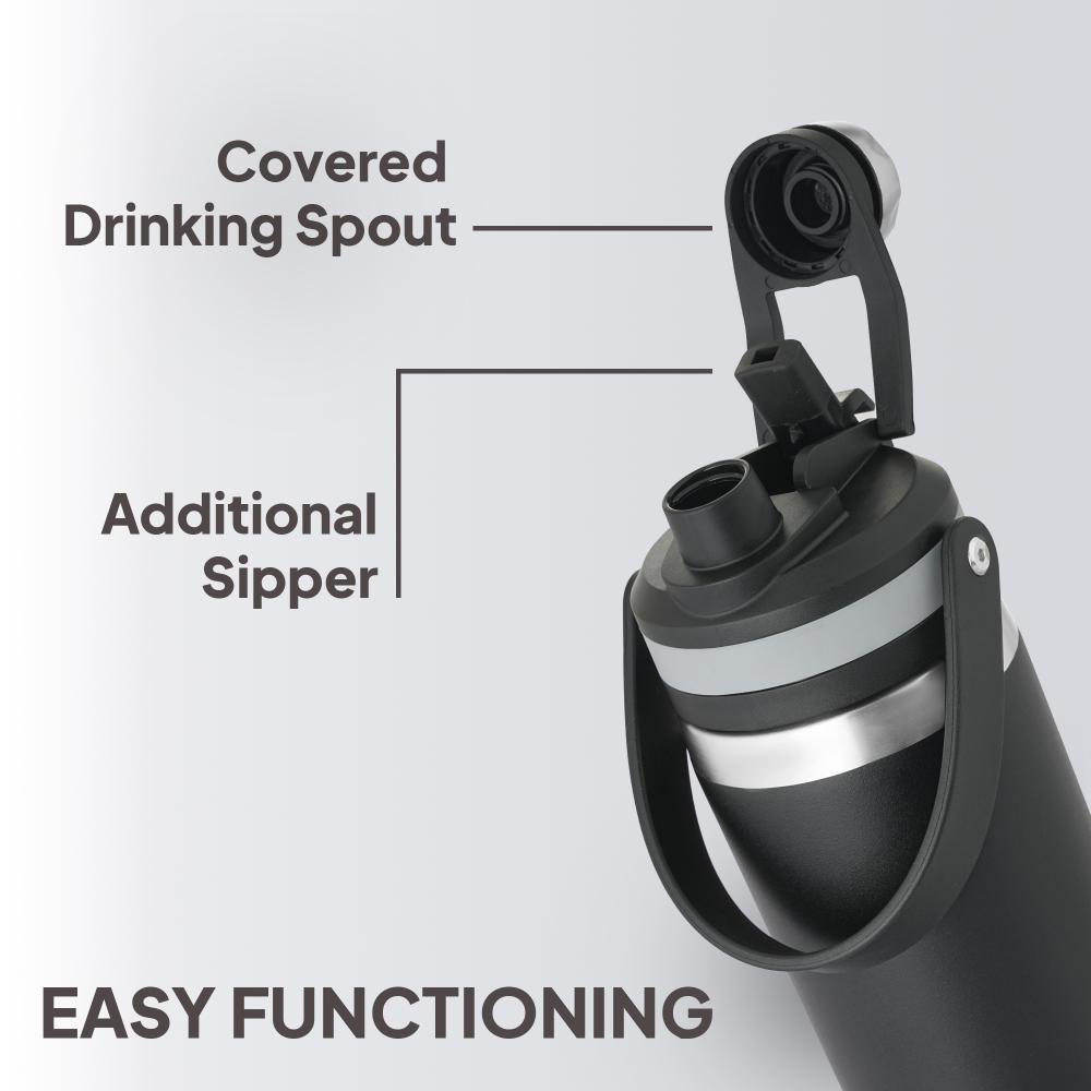 Duro Amigo 850 Thermosteel Flask, 735ml Black / 735ml