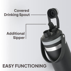 Duro Amigo 850 Thermosteel Flask, 735ml Black / 735ml