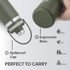 Duro Amigo 850 Thermosteel Flask, 735ml Military Green / 735ml