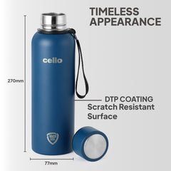 Duro Kent Thermosteel Flask Dark Blue / 900ml