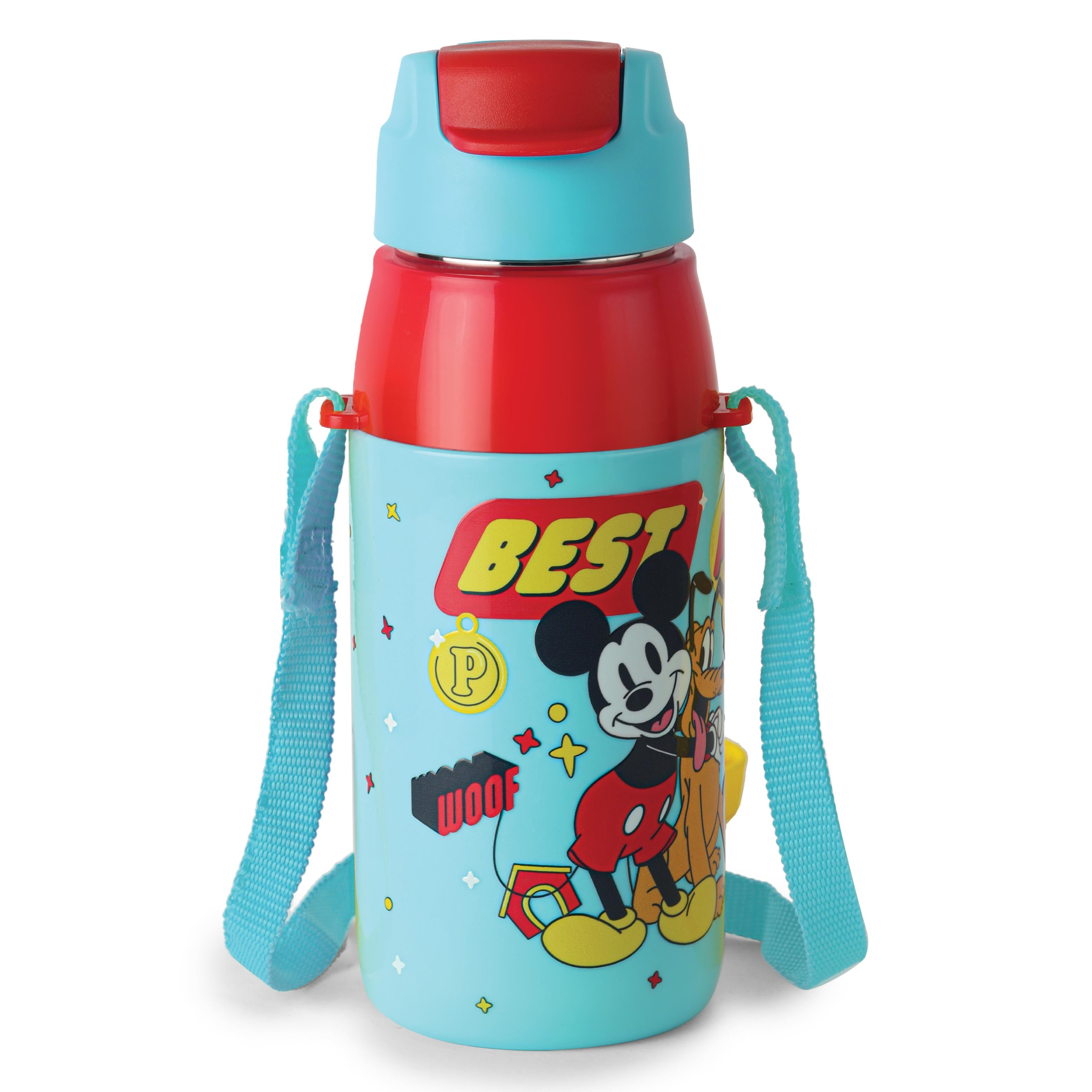 Era 3D Design Insulated Kids Water Bottle, 400ml Best Pals