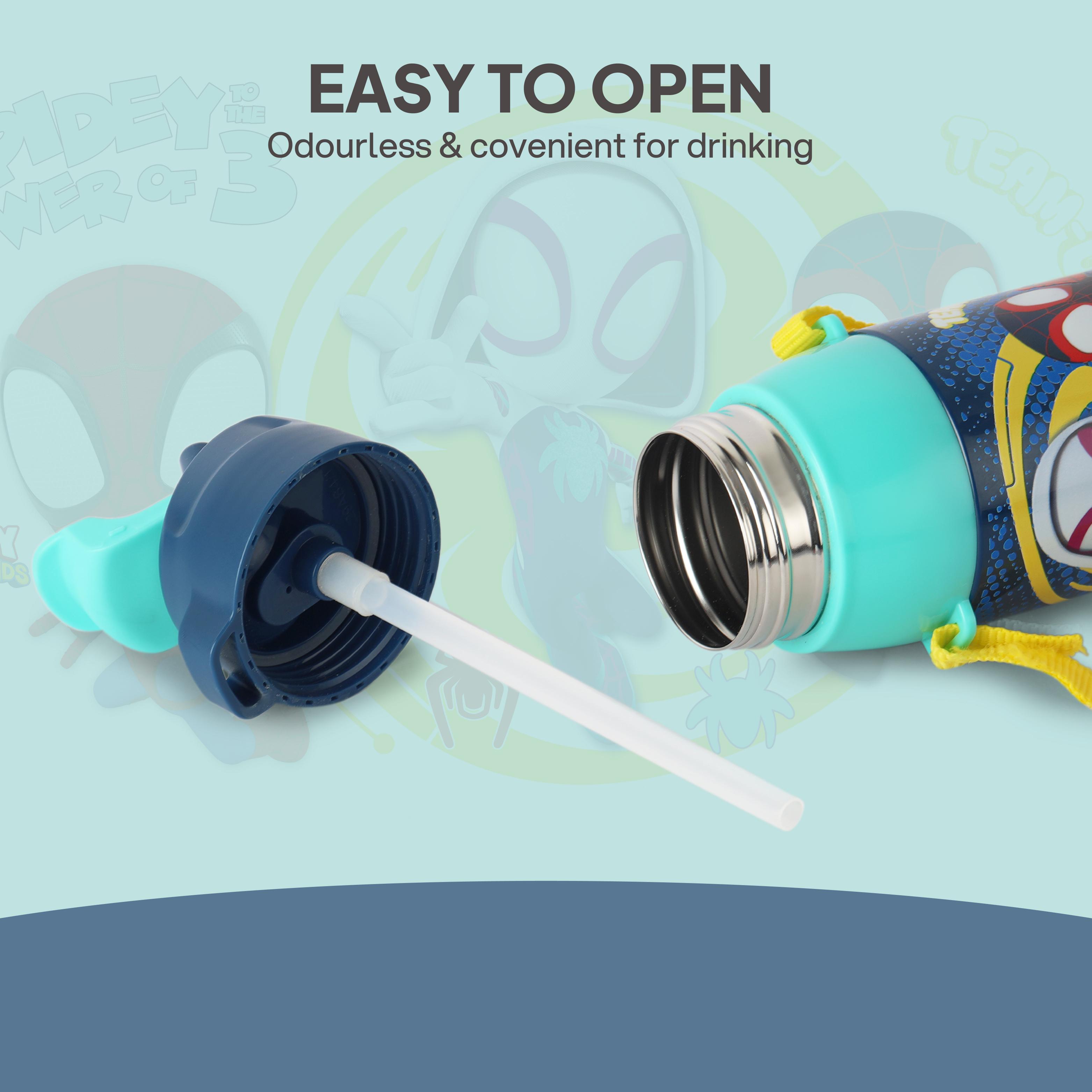 Era 3D Design Insulated Kids Water Bottle, 400ml Web Warriors