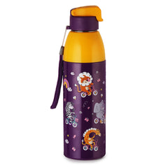 Uranus 3D Design Insulated Kids Water Bottle, 600ml Wild Wheels