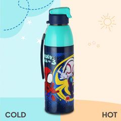 Uranus 3D Design Insulated Kids Water Bottle, 600ml Web Warriors