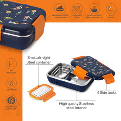 Magnus 3D Design Kids Lunch Box, 700ml Cosmic Explorer