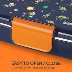 Magnus 3D Design Kids Lunch Box, 700ml Cosmic Explorer