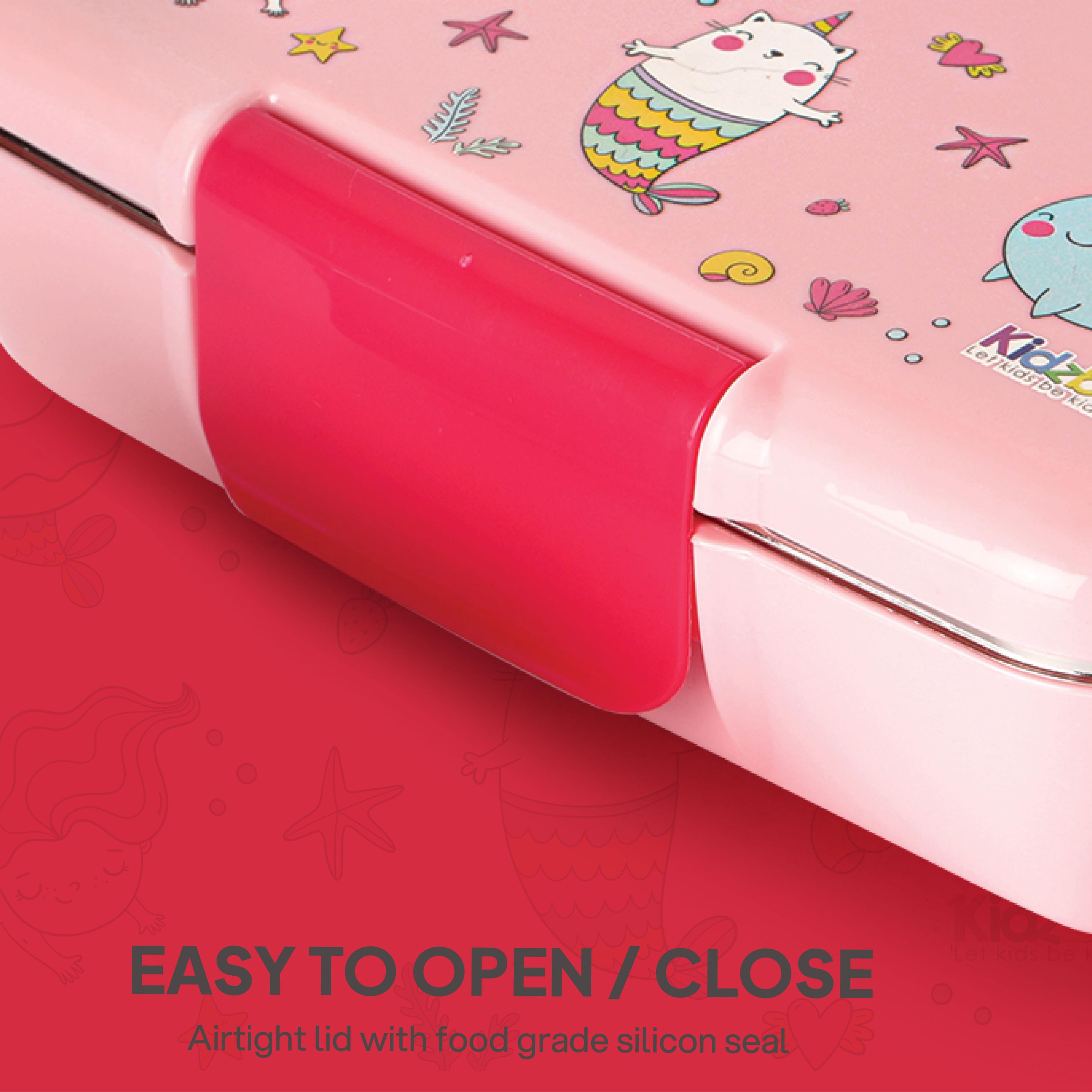 Magnus 3D Design Kids Lunch Box, 700ml Pink Parade