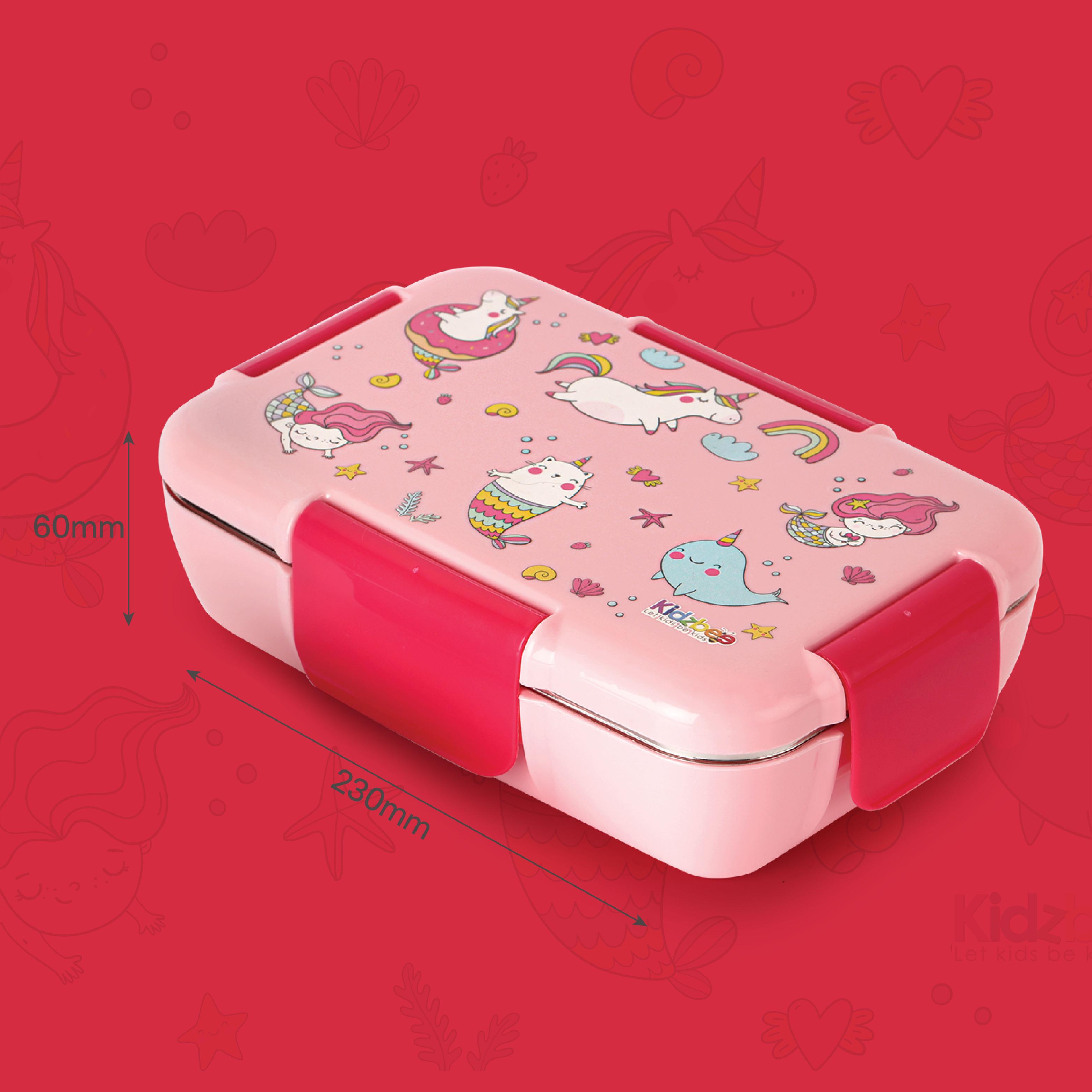 Magnus 3D Design Kids Lunch Box, 700ml Pink Parade