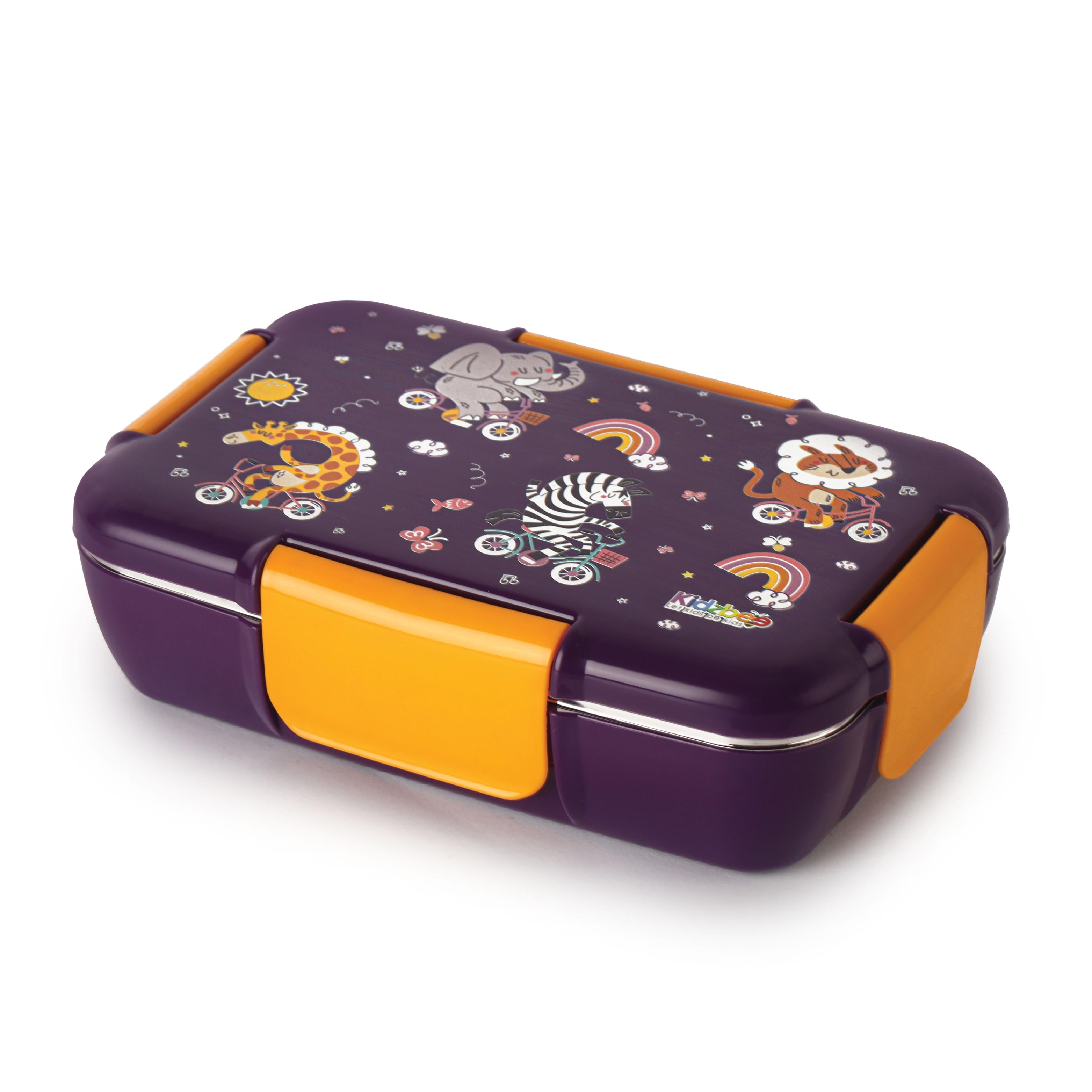 Magnus 3D Design Kids Lunch Box, 700ml Wild Wheels