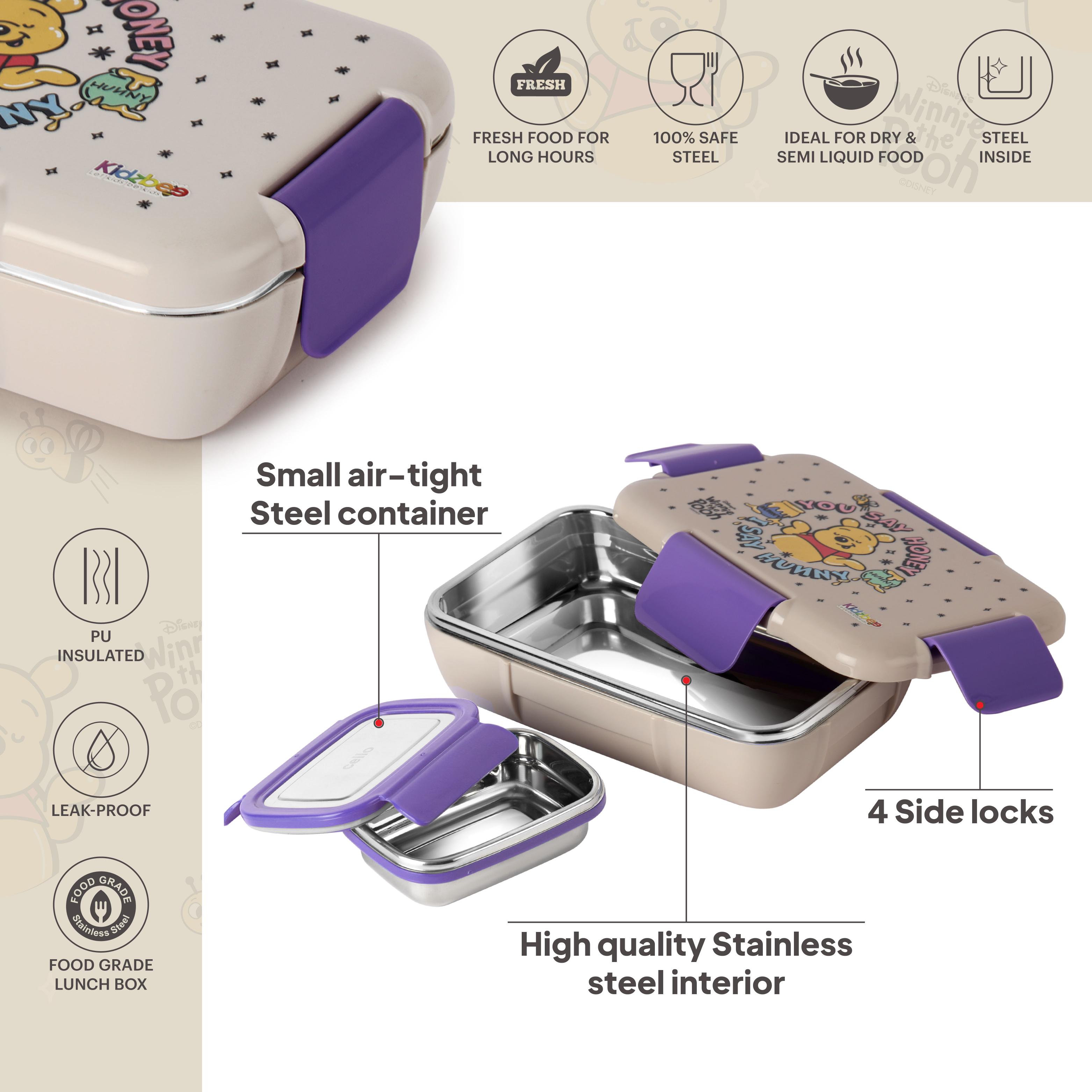 Magnus 3D Design Kids Lunch Box, 700ml Hunny Bear