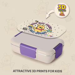 Magnus 3D Design Kids Lunch Box, 700ml Hunny Bear