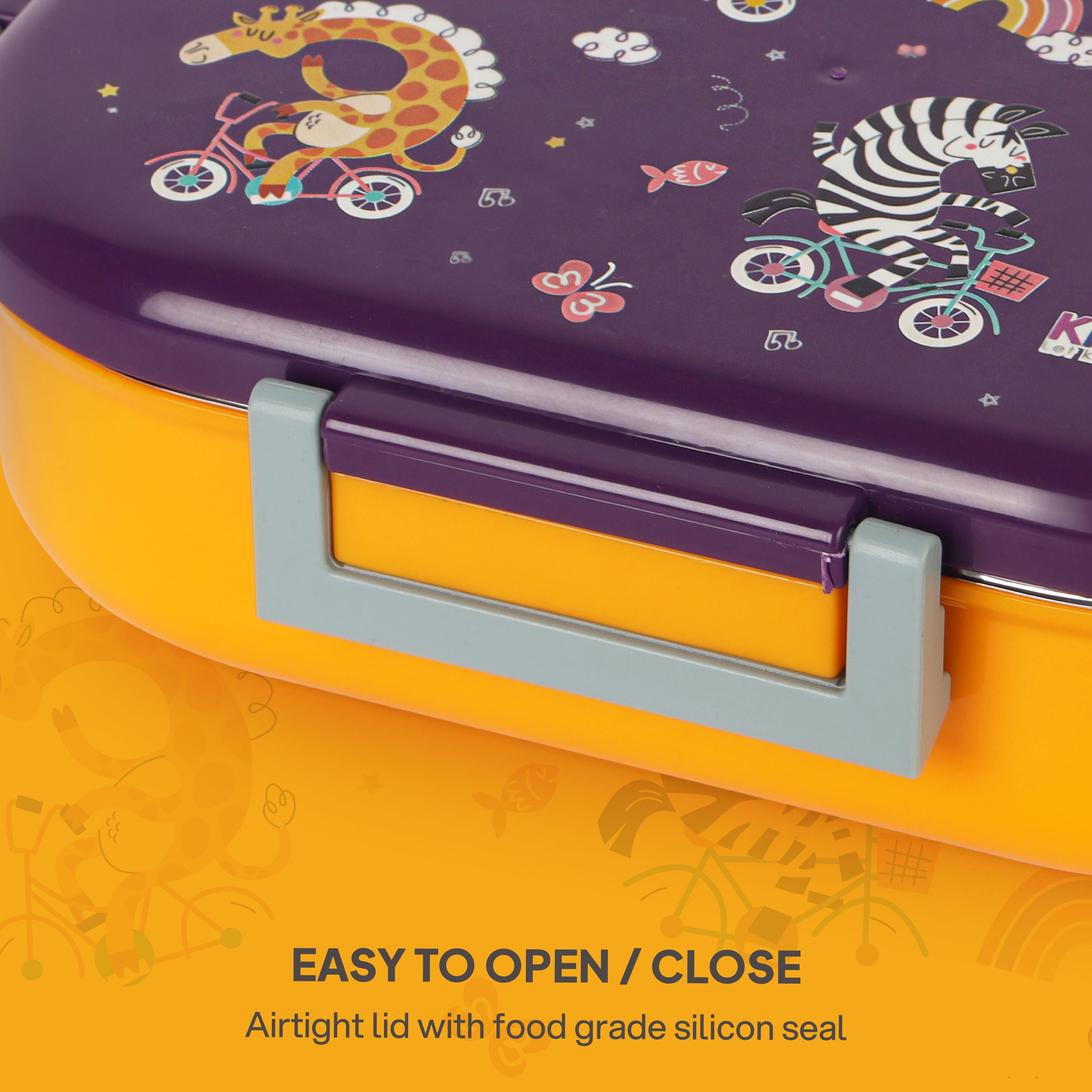 Apollo 3D Design Insulated Kids Lunch Box, 700ml Wild Wheels