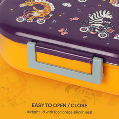 Apollo 3D Design Insulated Kids Lunch Box, 700ml Wild Wheels