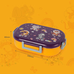 Apollo 3D Design Insulated Kids Lunch Box, 700ml Wild Wheels