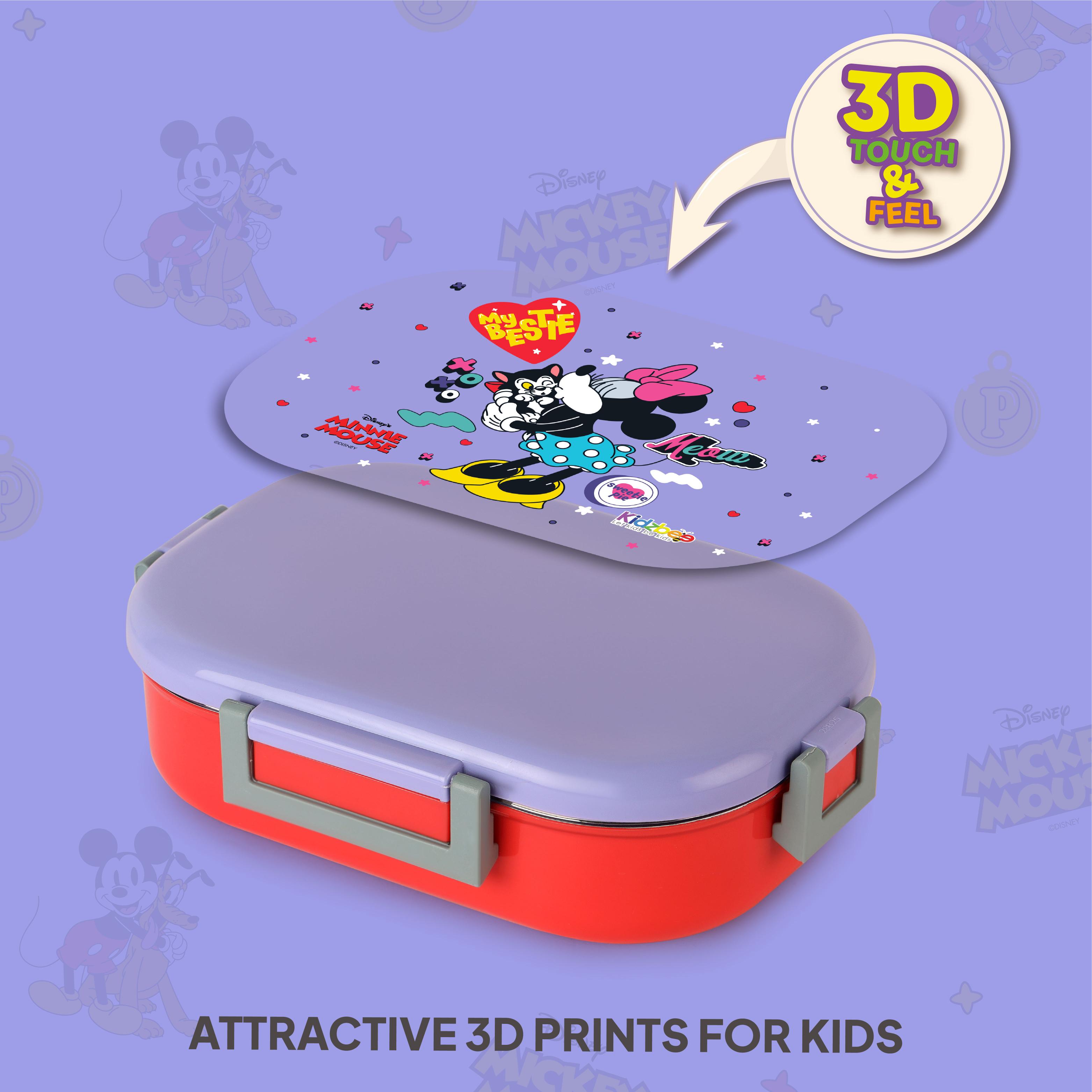 Apollo 3D Design Insulated Kids Lunch Box, 700ml Cuddle Buddies