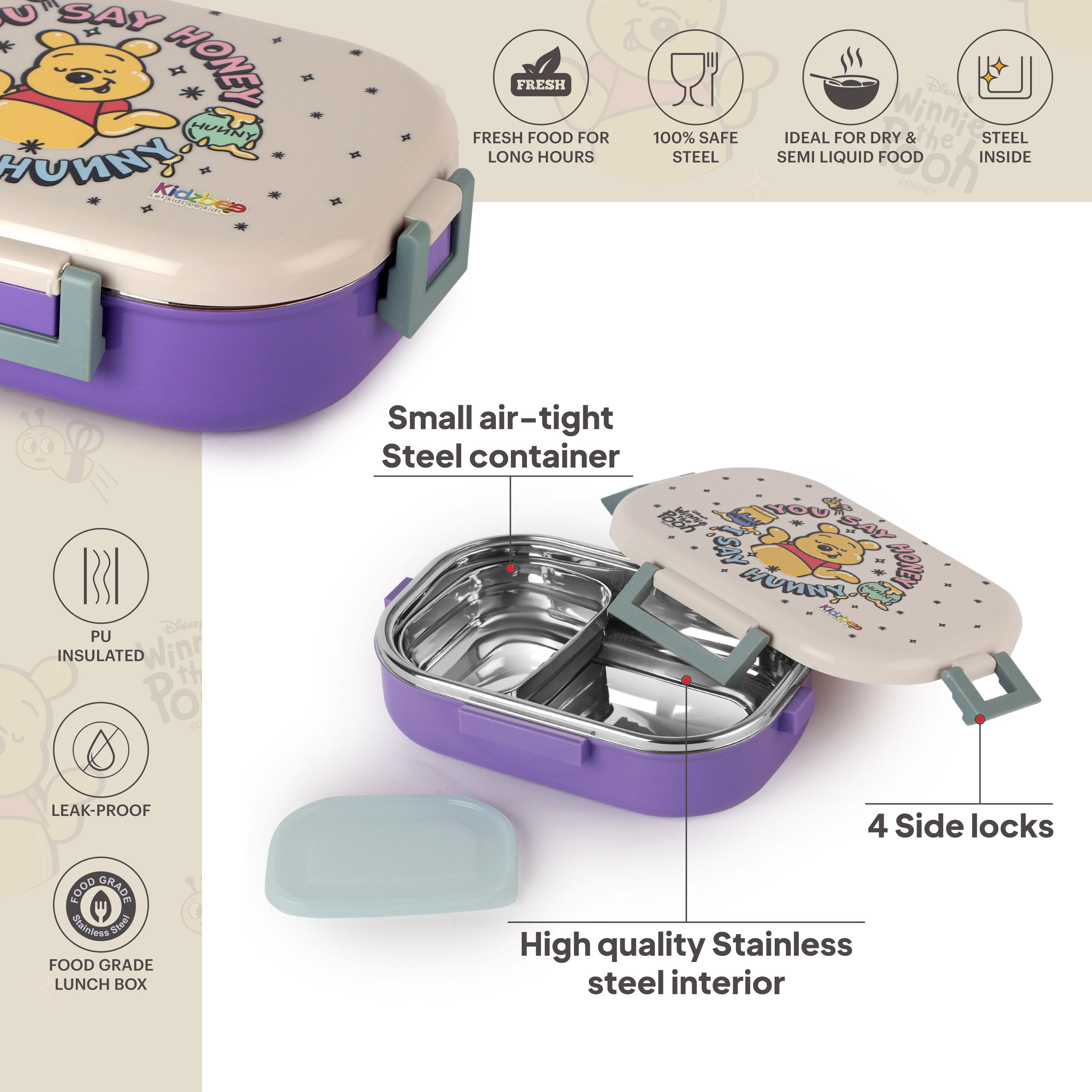 Apollo 3D Design Insulated Kids Lunch Box, 700ml Hunny Bear