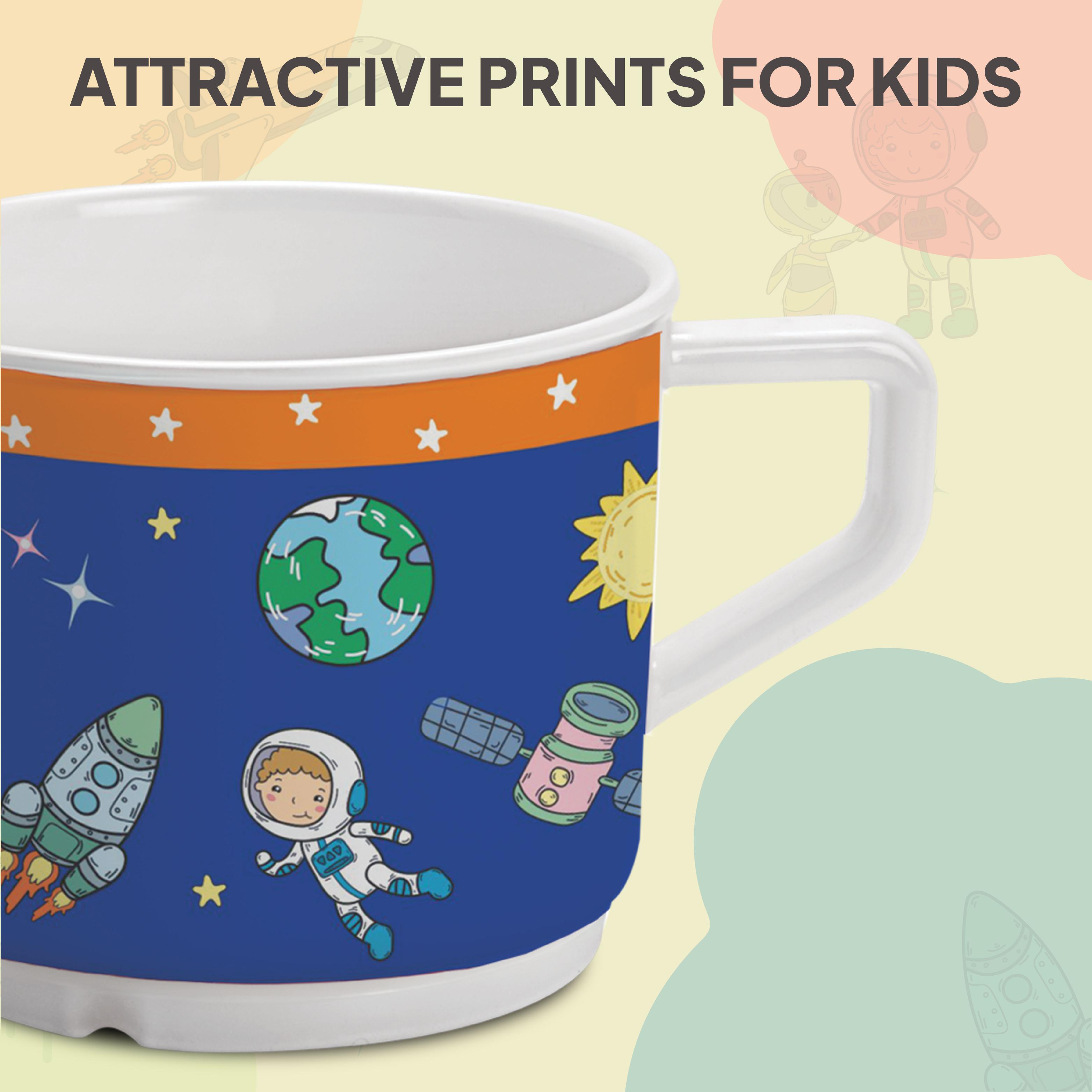 Cosmic Explorer Kids Melamine Meal, Set of 5 Trioplate