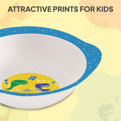 Cereal Kids Melamine Bowl, Set of 3 Dino Party
