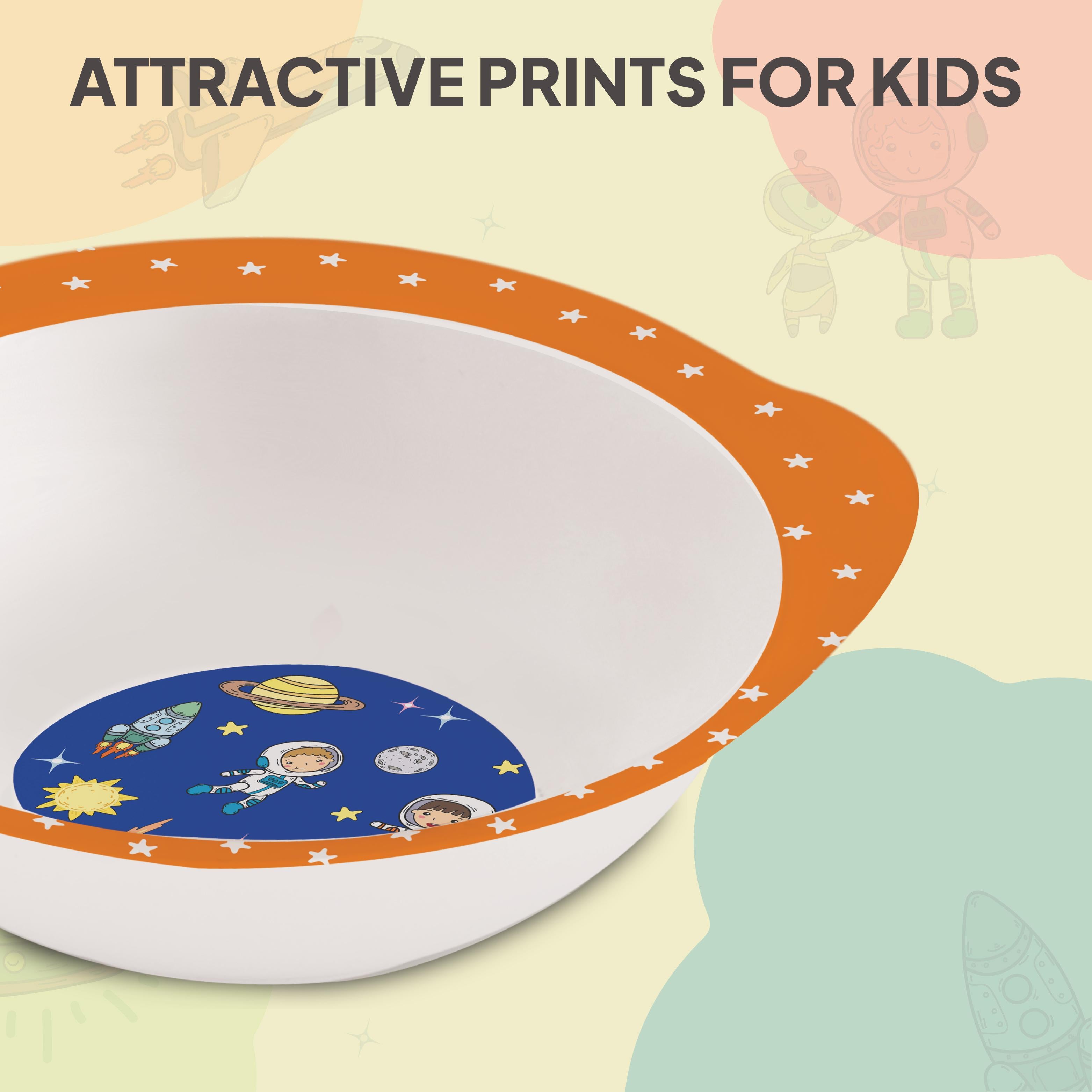 Cereal Kids Melamine Bowl, Set of 3 Cosmic Explorer