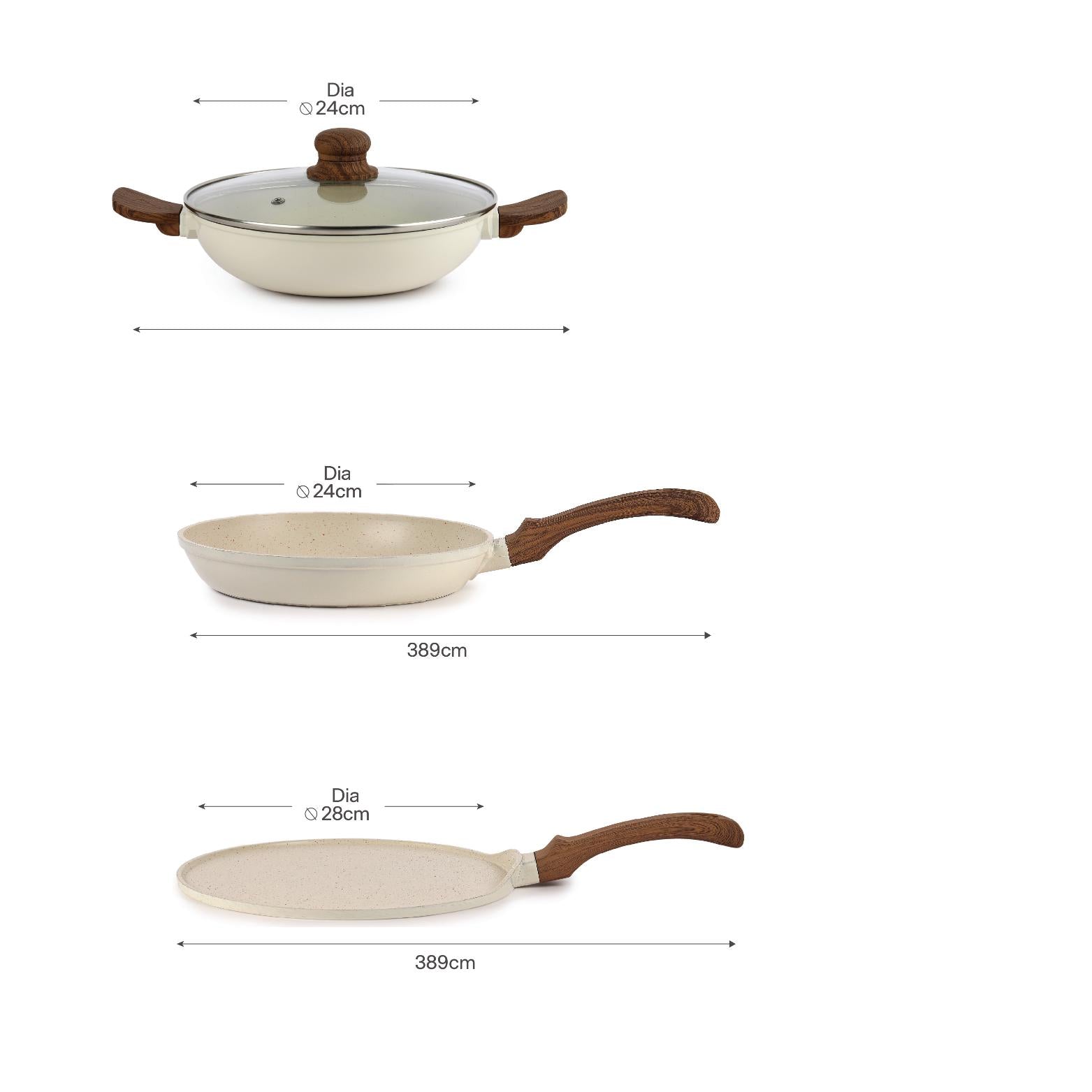 Castello Cookware Set Of 4