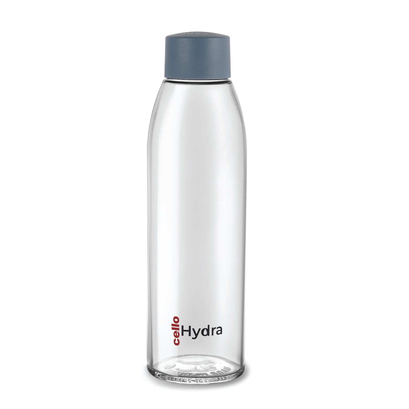 Hydra Glass Bottle 900ml Grey