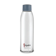 Hydra Glass Bottle 900ml Grey