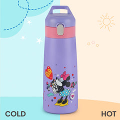 Gulp 3D Touch & Feel One Click Push Thermosteel Flask, 490 ml Cuddle Buddies