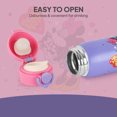 Giggle 3D Touch & Feel Sipper Thermosteel Flask, 380 ml Cuddle Buddies