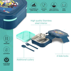 Zenith 3D Design Kids Lunch Box Web Warrior