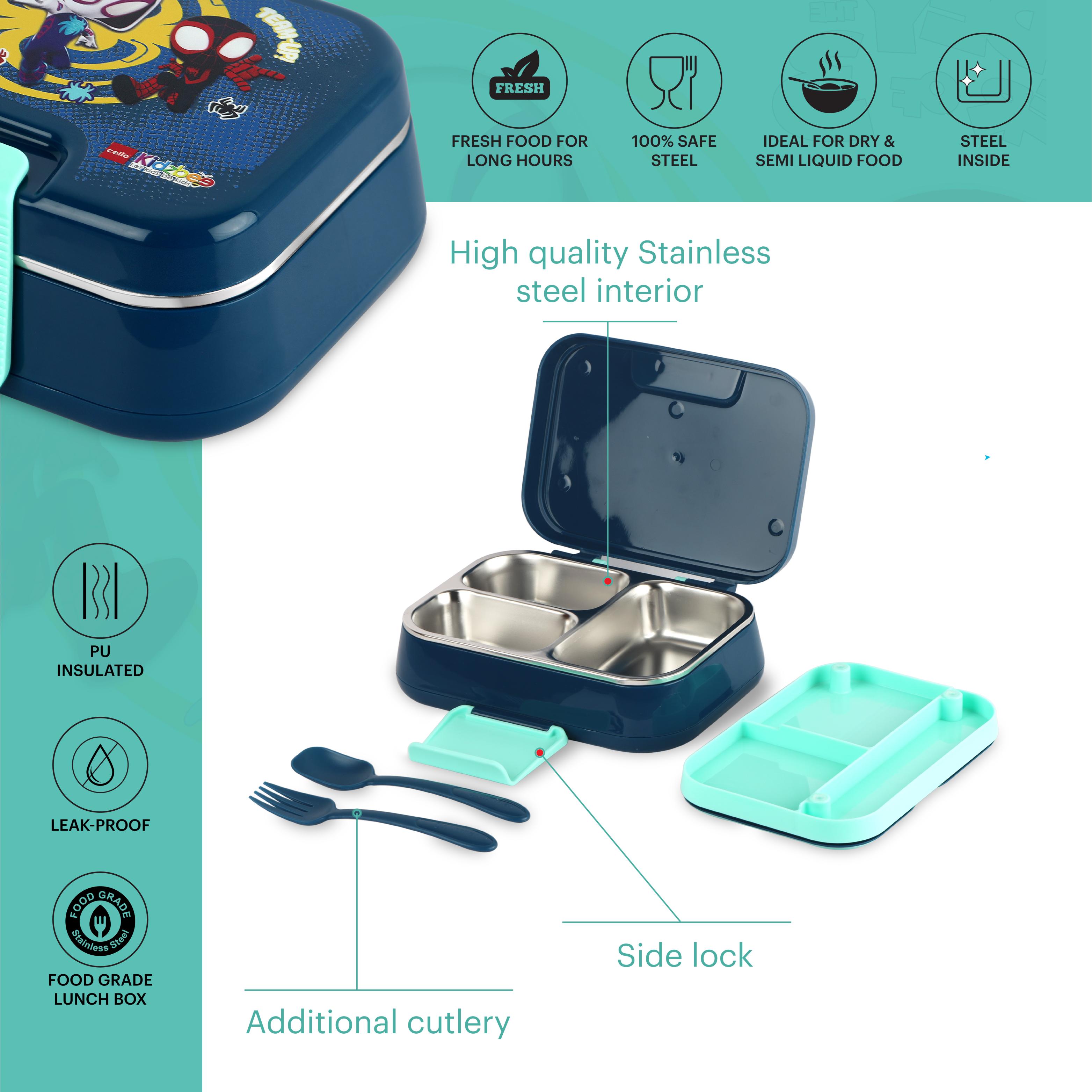 Phoenix 3D Design Kids Lunch Box Web Warrior