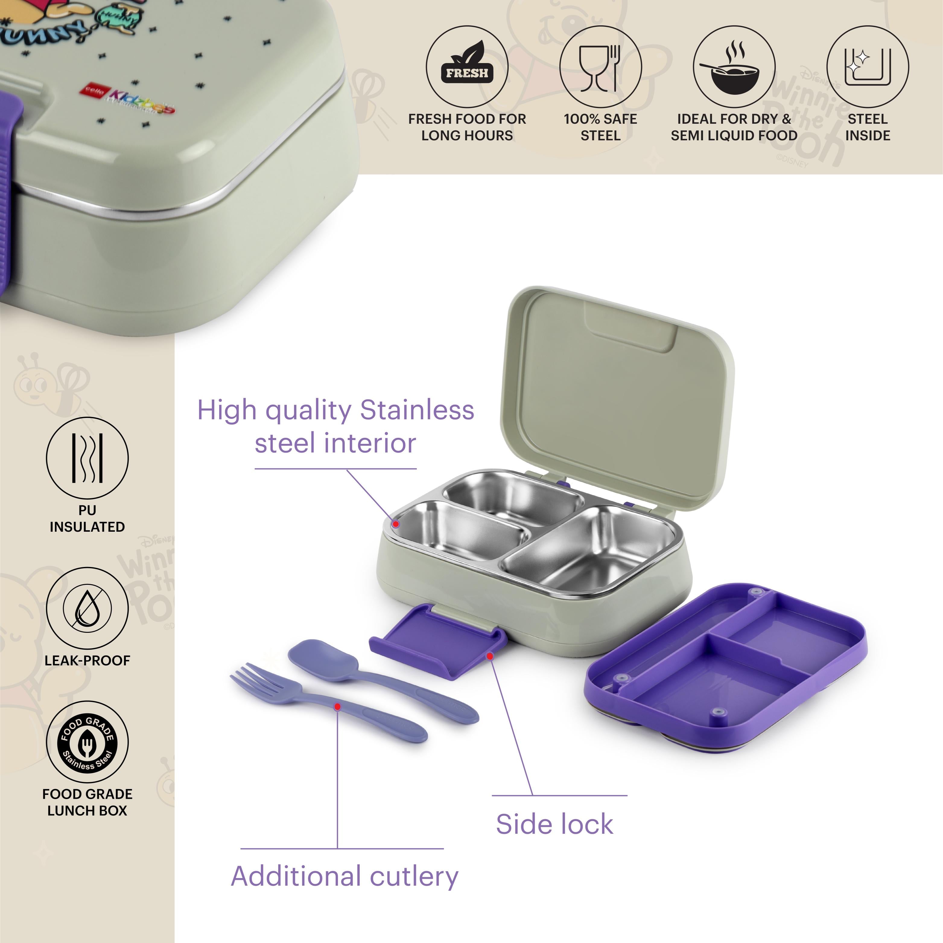 Phoenix 3D Design Kids Lunch Box Hunny Bear