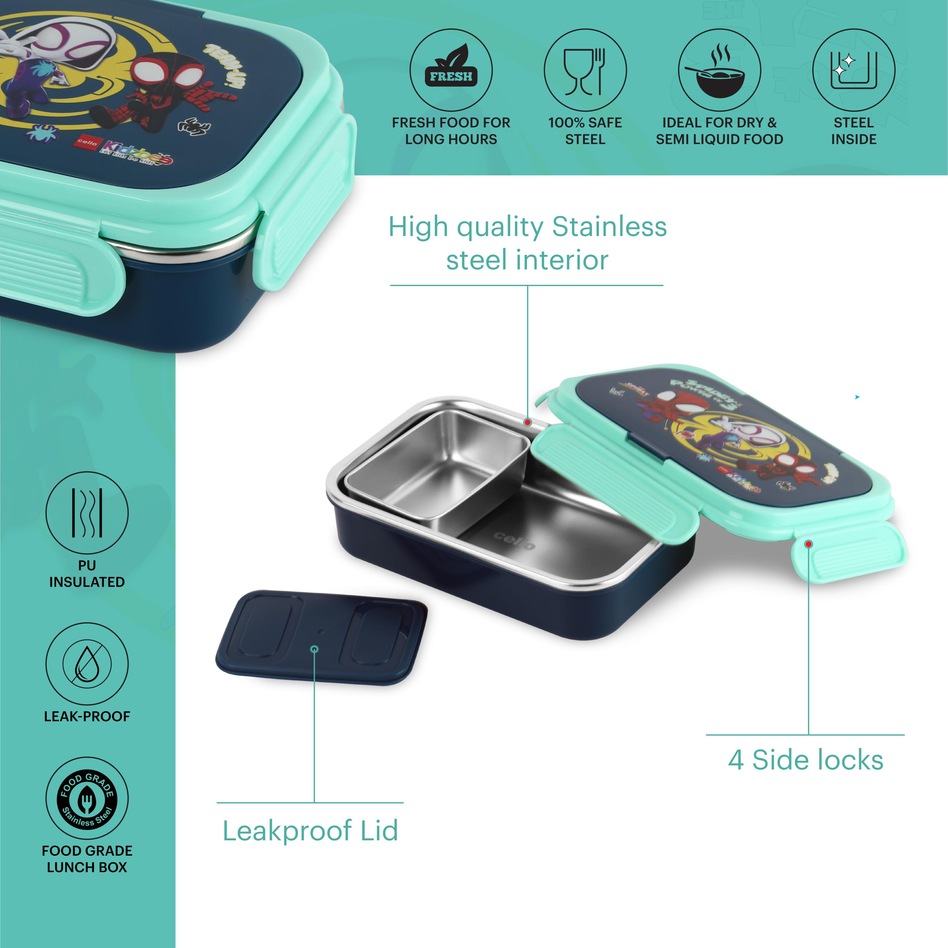 Nebula 3D Design Kids Lunch Box Web Warrior