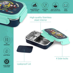 Nebula 3D Design Kids Lunch Box Web Warrior