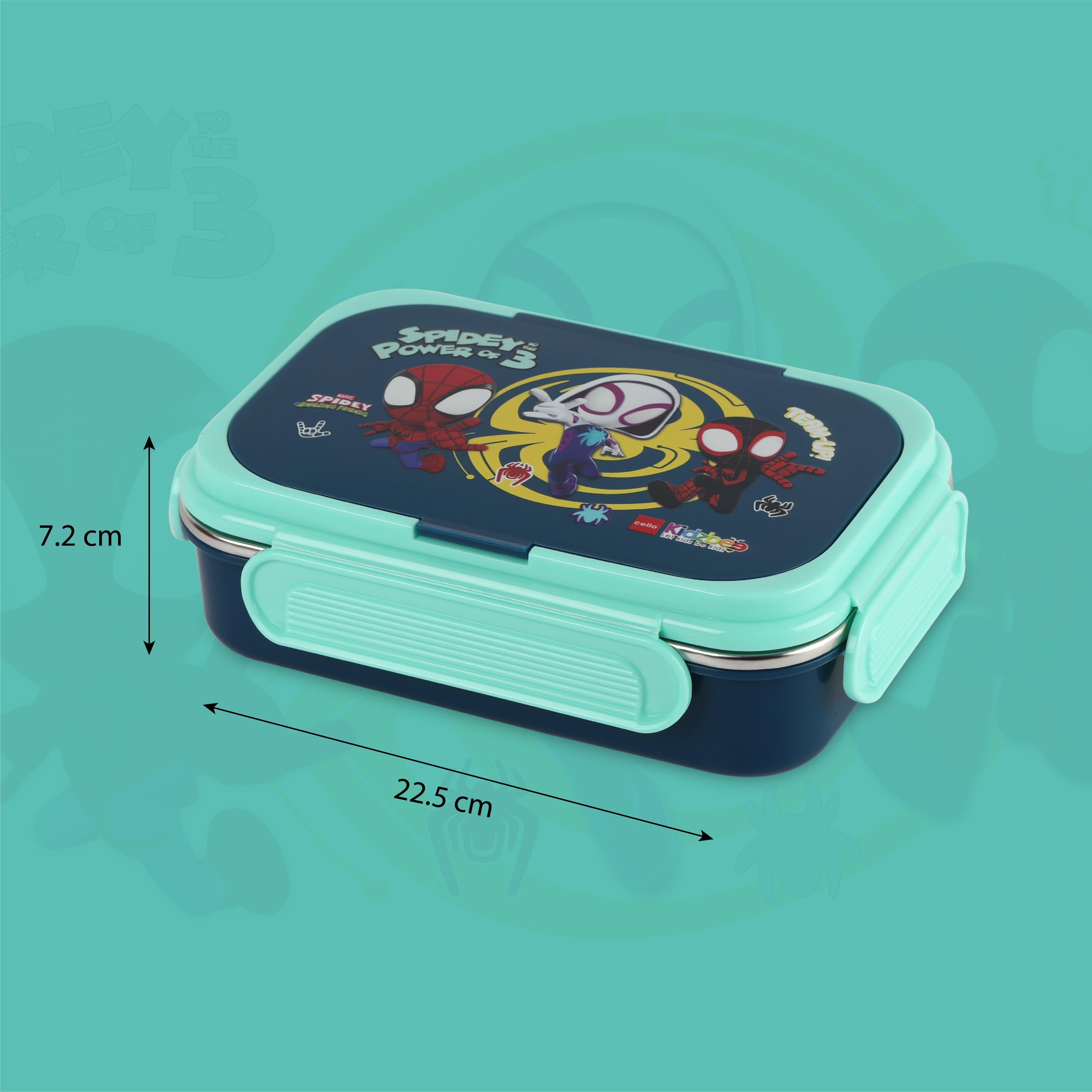 Nebula 3D Design Kids Lunch Box Web Warrior