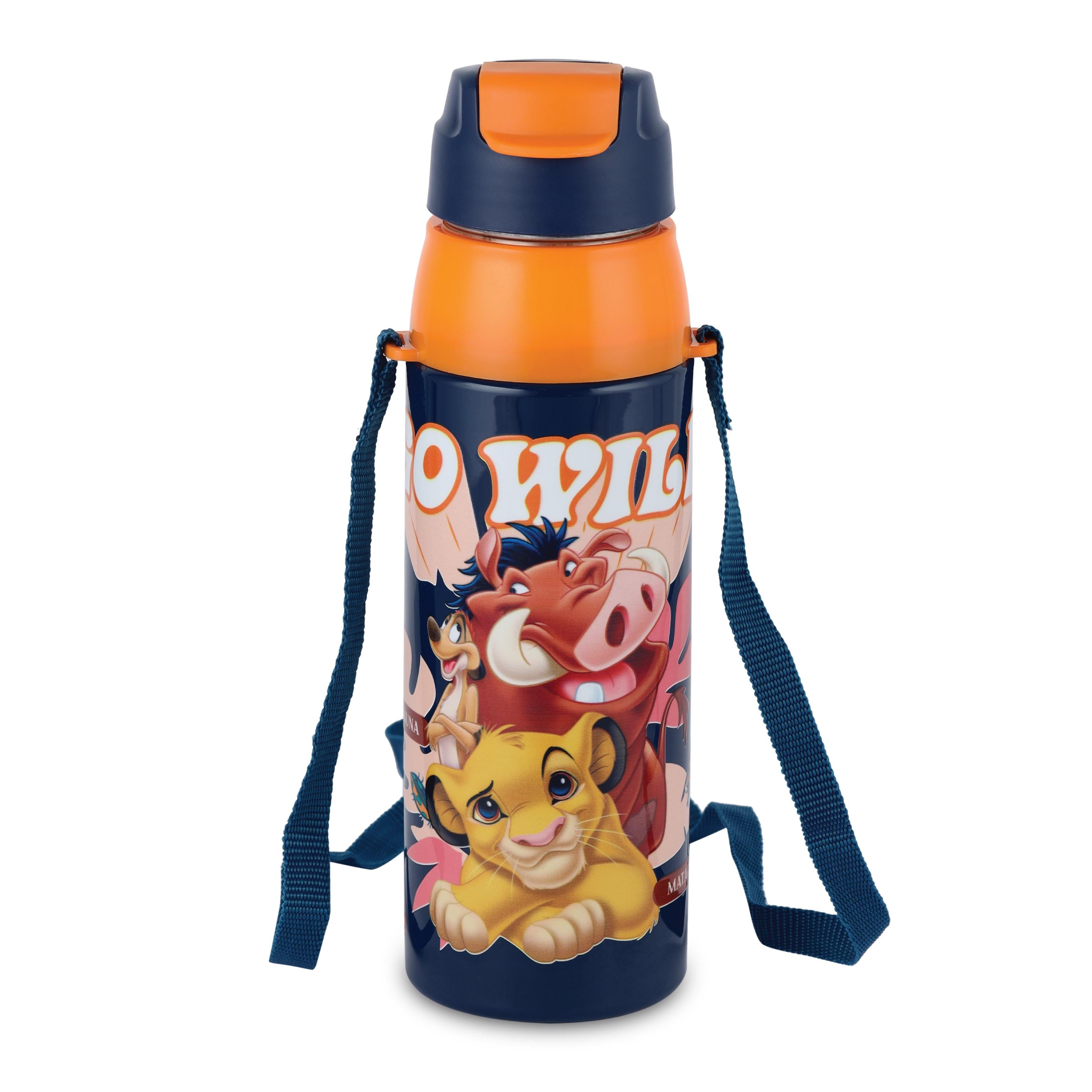 Era 3D Design Insulated Kids Water Bottle, 520ml Lion King