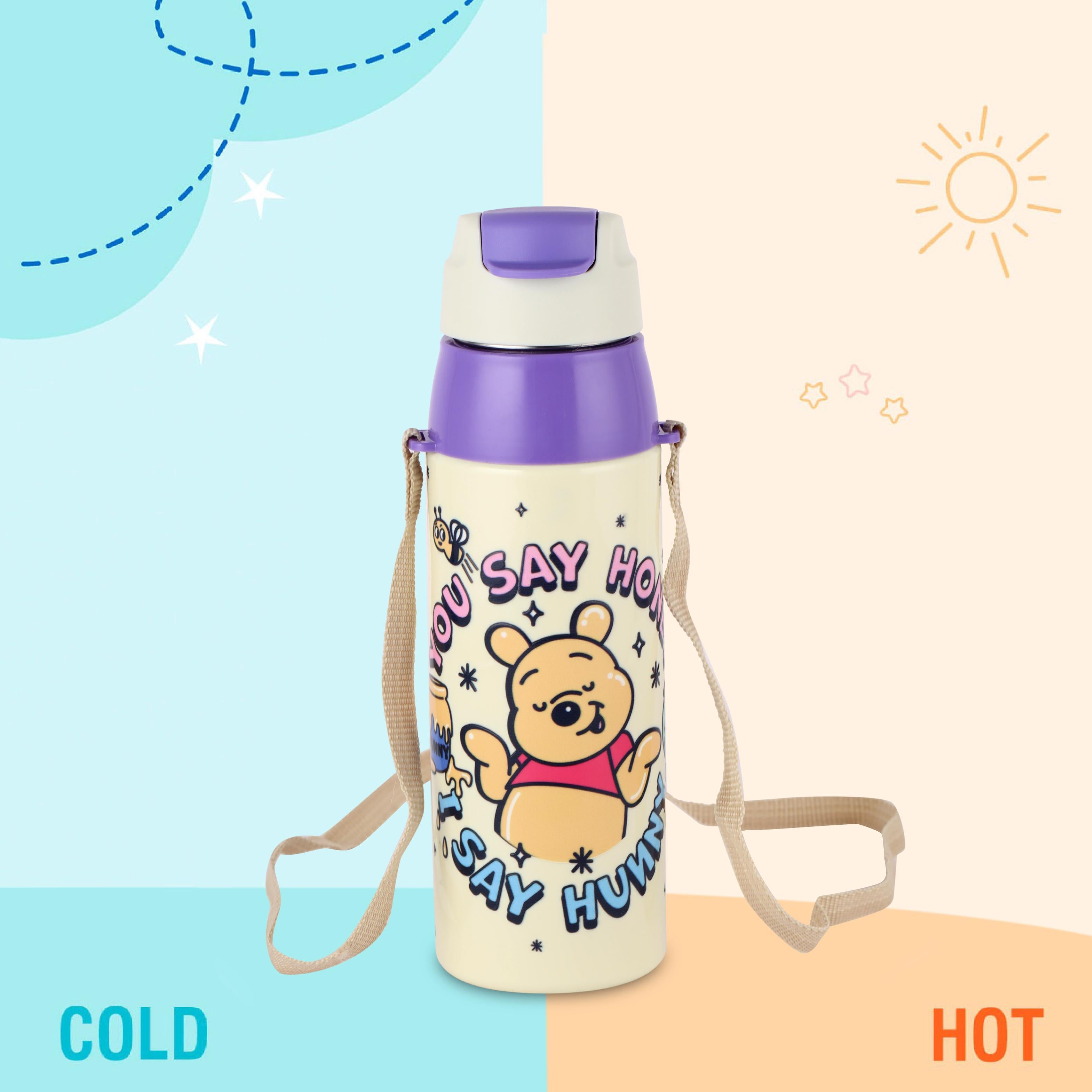 Era 3D Design Insulated Kids Water Bottle, 520ml Hunny Bear