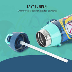 Era 3D Design Insulated Kids Water Bottle, 520ml Web Warriors