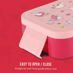 Galaxy 3D Design Kids Lunch Box Pink Parade