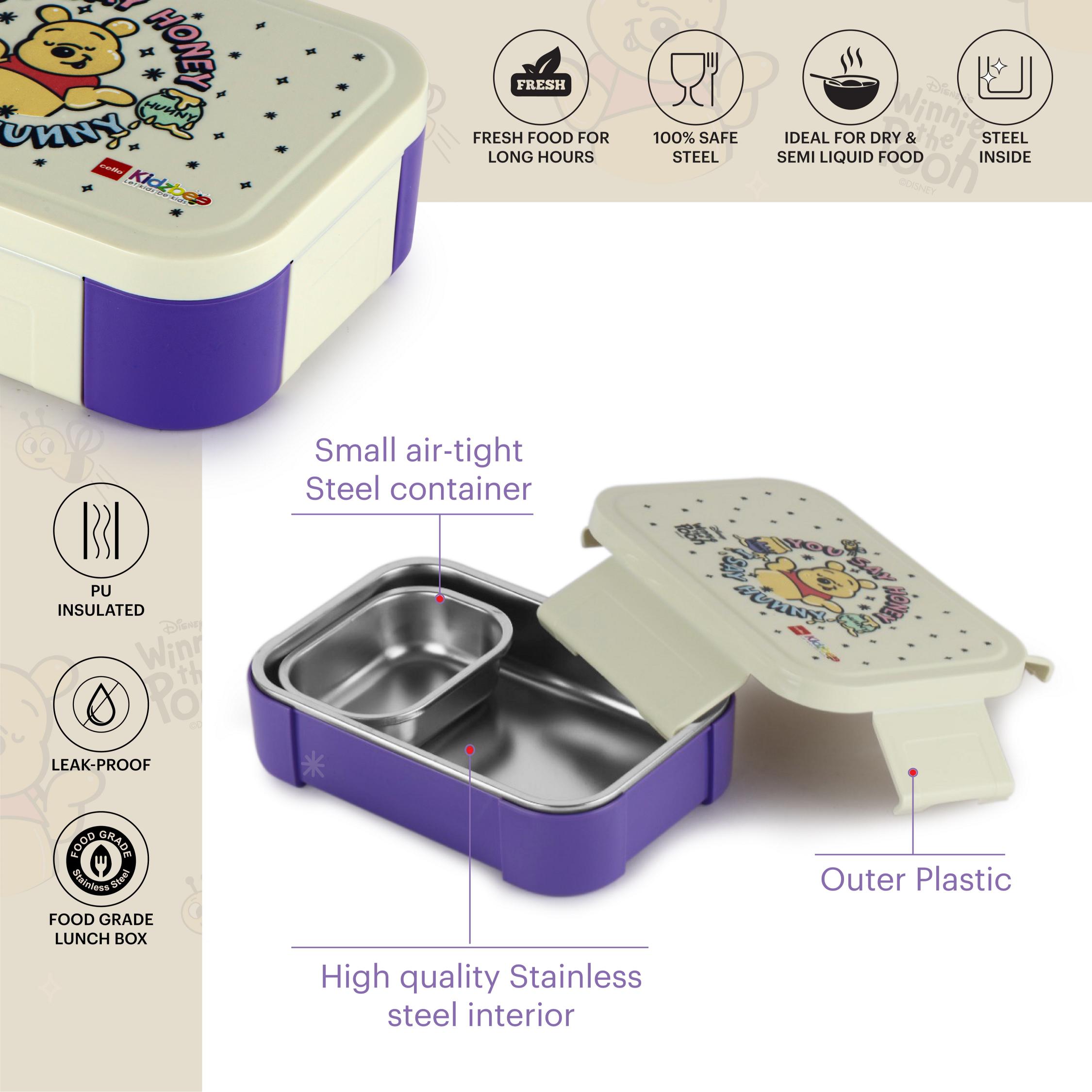 Galaxy 3D Design Kids Lunch Box Hunny Bear