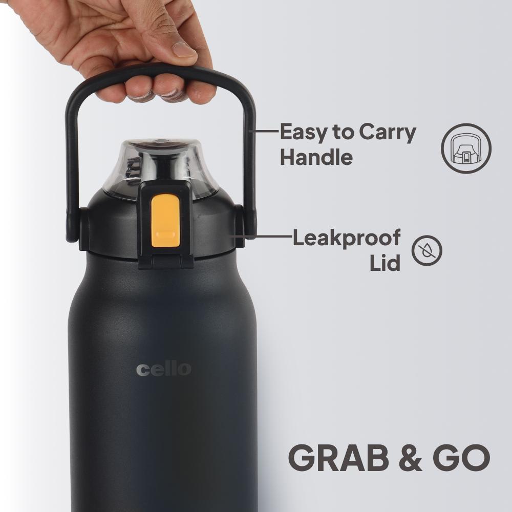 Duro Accord Thermosteel Flask, 1500 ml Black / 1800ml