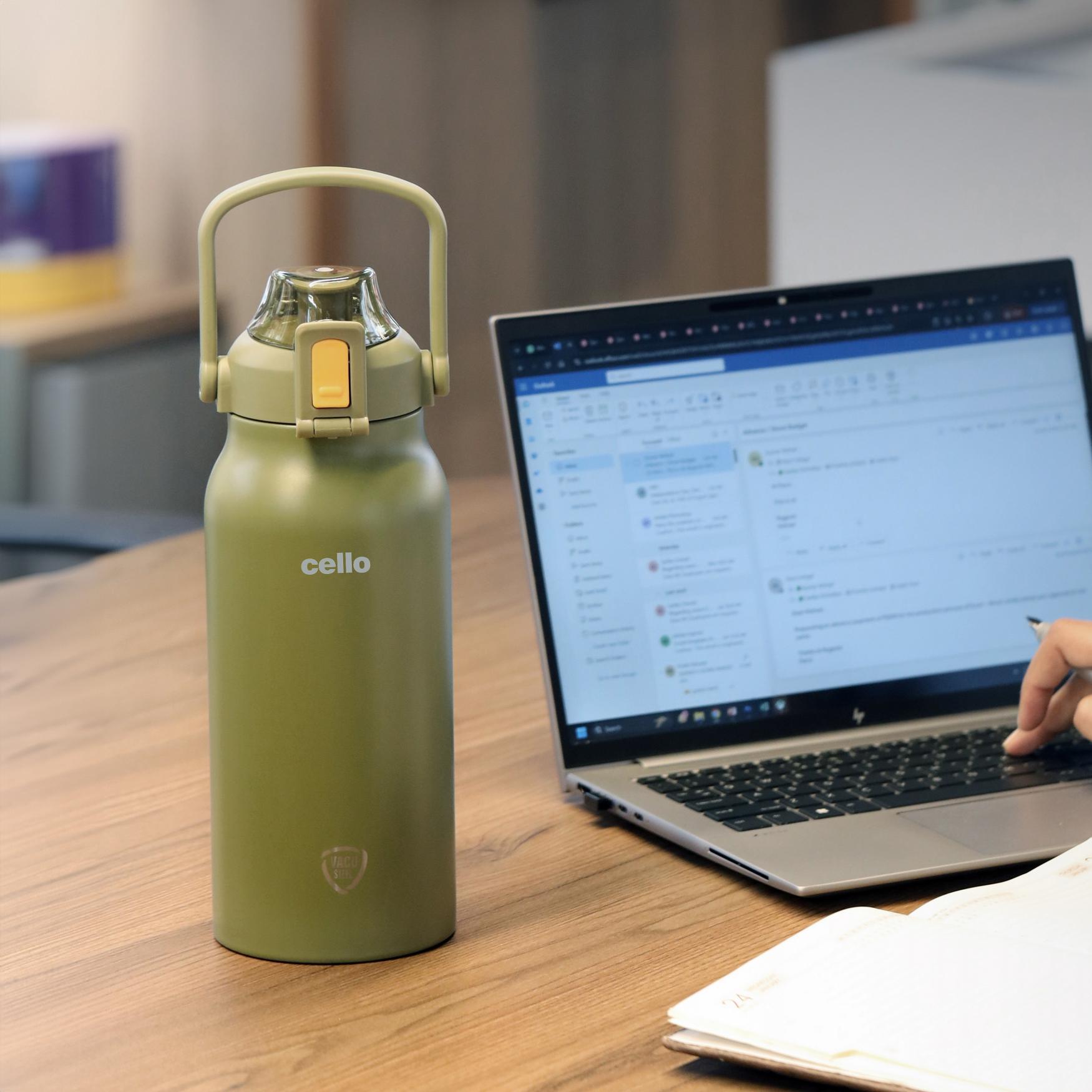 Duro Accord Thermosteel Flask, 1500 ml Olive Green / 1800ml